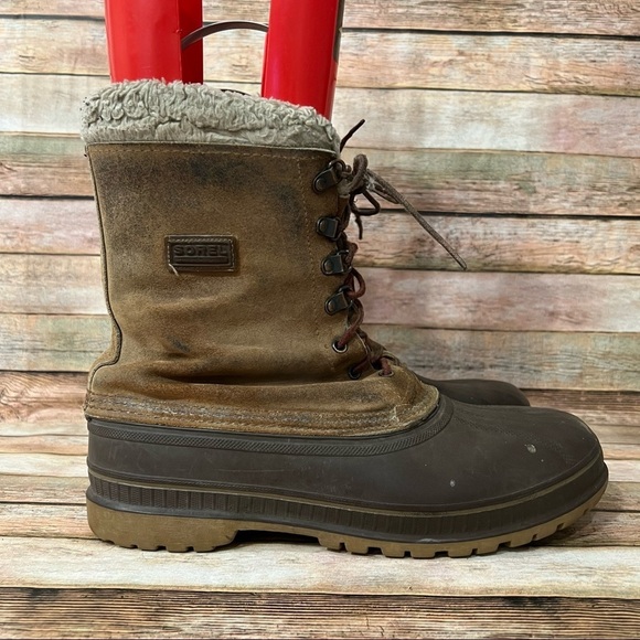 Sorel Brown Steel Shank Winter Boots main image 9